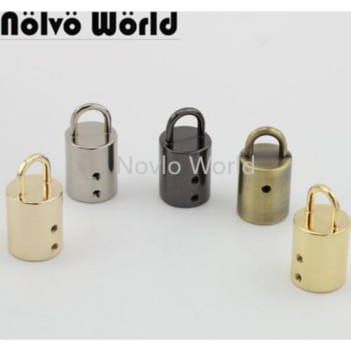 4 pieces test, 32*17mm 5 colors, metal hanger connects tassel buckle with screws handbags handles hardware accessories
