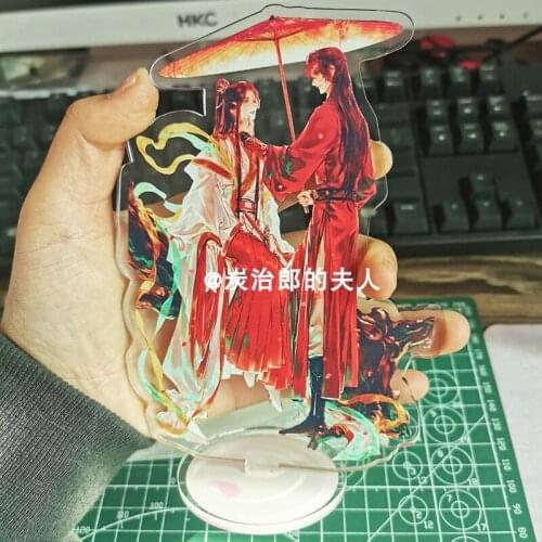 Anime Tian Guan Ci Fu Hua Cheng Xie Lian Acrylic Stand Figure Model Plate Ancient Style Desktop Decor Toy Student Cosplay 16cm