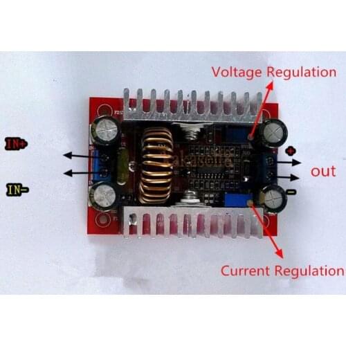 Boost DC Converter 15A 12V/24V Constant Current power Regulator 400W LED driver