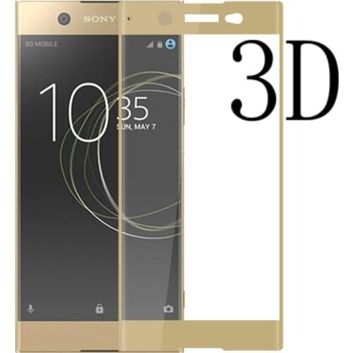 For Sony Xperia XA1 Ultra G3121 For Sony Xperia XA Ultra Dual F3211 3D Curved Full Cover tempered Glass Screen Protector Film