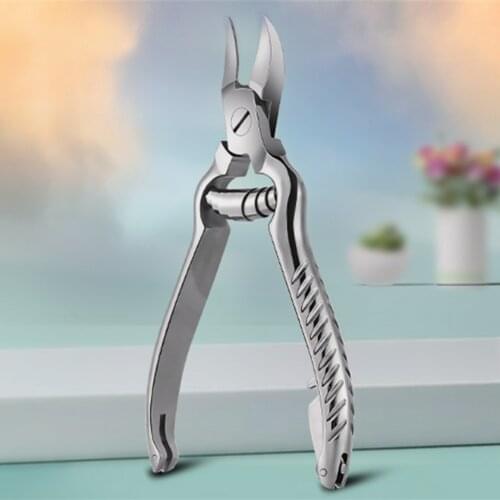 1 Pcs Stainless Steel Nail Clippers Cuticle Scissors Pliers Professional Nail Toe Nail Cuticle Pliers Trim Manicure Care Tool