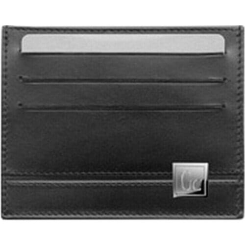 Mens Card Holder GC Watches Black Leather