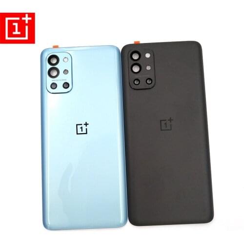 New Back Glass Cover For Oneplus 9R Battery Cover Rear Panel Back Door Housing Case For OnePlus 1+ 9R Battery Cover +Camera Lens