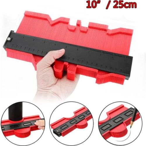 Pattern ruler gauge mark contour ruler center finder wedding contour meter drill electric motor copy template free shipping