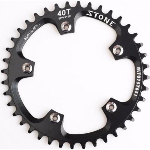 Road bike Folding bicycle Chain-ring BCD110 Narrow Wide Circle 1x System crank 5 bolts 34T 52t 60T