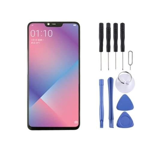LCD Screen and Digitizer Full Assembly with Frame for OPPO A5 / A3s