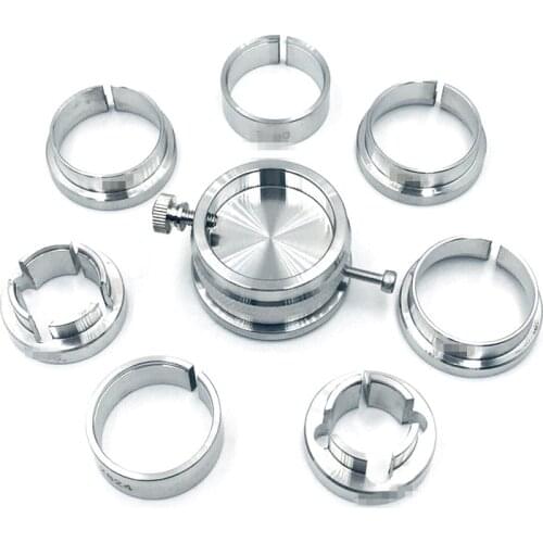 7 in 1 Stainless Steel Watch Movement Holder for 2000/7750/2824/3135/2671/3100/8500 Watch Repair Tools