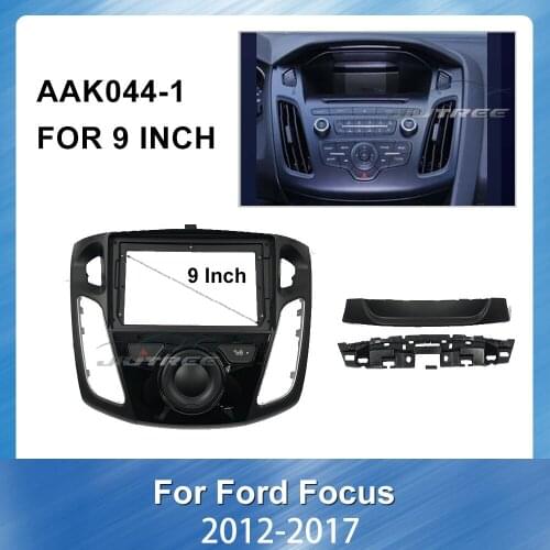 9 Inch Car Auto Multimedia fascia For FORD FOCUS 2012-2017 Stereo Panel Dash Mount Installation DVD Frame Install Kit Fascia