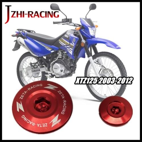 FOR YAMAHA XTZ125 XTZ 125 2003-2012 Motorcycle Accessories CNC Engine Cover Hole Decorative Plug