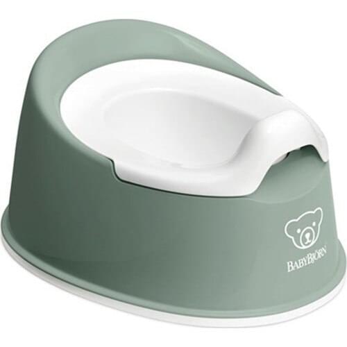 Babybjorn Educational Wooden Seat Smart Potty / Deep Green