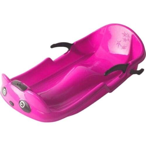 Outdoor panda children sandboarding grass skiing equipment sleigh snow plow ice car outdoor thickening skis 70cm