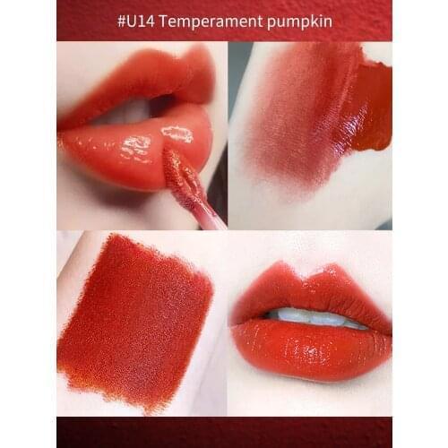 Yodlass lip glaze female velvet matte student cheap non-stick cup moisturizing lip glaze female classic red