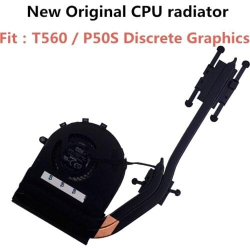 New Original CPU Fan For Lenovo Thinkpad T560 P50S Cooling Fan Heatsink radiator Cooler Discrete Graphics FRU：00UR843 00UR842
