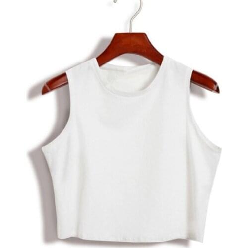 Custom Made Your Designs 6 Styles Sublimation Print Milk Silk Short Long Sleeve Sleeveless Crop Tops