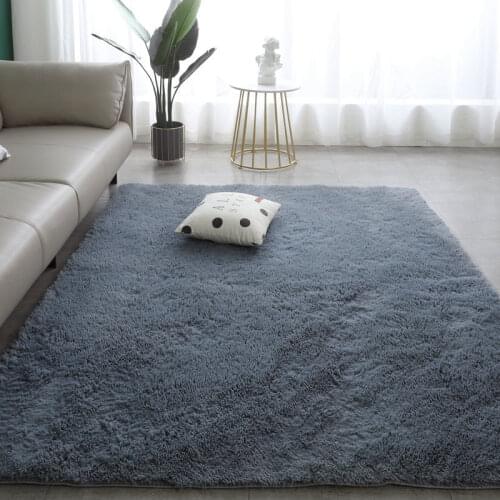 Nordic Children Filament Pile Carpet Pad Foot Girl Bed Blankets Modern Home Living Room Bedroom Windows and Soft Carpet Entrance