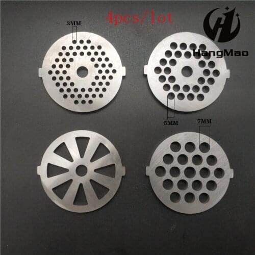 Meat grinder plate 4 piece 746 round knife blade meat grinder meat grinder part geepas, Kenwood,Zemler,Moulinex