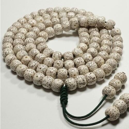 Xingyue Bodhi 108 first lunar month natural Hainan hair high density bracelet Beads barrel apple beads Bodhi child men and wome