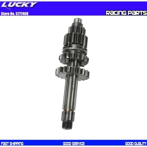 YX Motorcycle Transmission Gear Box Main Shaft Kit For YX140 150 160 YinXiang 140cc 150cc 160cc Engine Dirt Pit Bike KAYO BSE