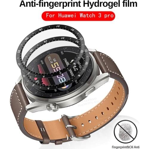 TPU Protective Case For Huawei Watch 3 pro Screen Tempered Glass SOFT Film Frame For Huawei Watch 3 3pro Watch3pro Cover Shell