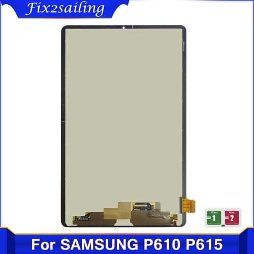 10.4''Tablet LCD For Samsung Galaxy Tab S6 Lite P610 P615 SM-P610 SM-P615 LCD Display Touch Screen Glass Panel Digitize Assembly