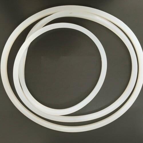 1x Silicone Washer Rubber Washer Fastener Sealing Spacer Cushion 150mm 200mm 250mm 300mm 350mm 400mm 450mm 1000mm x 8mm 10mm