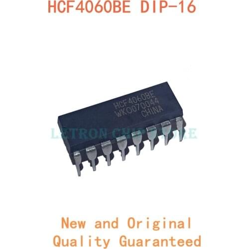 5pcs HCF4060BE HCF4060 DIP-16 original and new IC