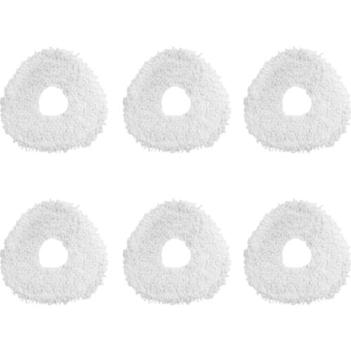 6PCS Mops for NARWAL Robot for Roborock YJCC001-1 Robot Vacuum Cleaner Parts
