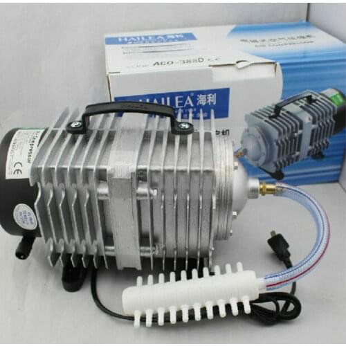 ACO-388D Electromagnetic Aquarium Air Compressor Pump 90L/min 220V 85W 0.035 Mpa