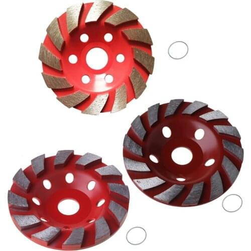 125mm Diamond Grind Cup Segment Grinding Wheel Disc for Angle Grinder Accessory