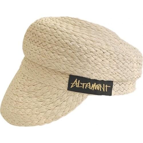 Baseball Cap Sun Hat Foldable Summer fashion Wide Brim Braid Fabric Stylish Beach Hat for Women Apparel Accessories 2021