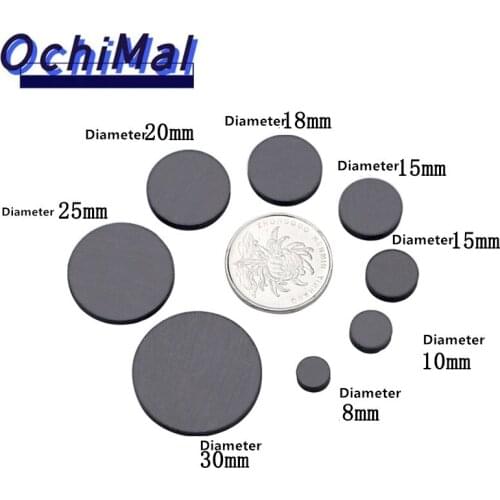 Disk Ferrite Magnet 8x4 8x3 18x5 10x3 10x5 12x3 15x3 20x3 20x4 12x4 12x5 20x5mm Speaker magne Permanent magnet Ceramic Magnets
