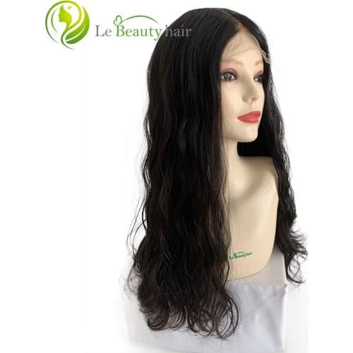 Jewish Wig Kosher Wigs Lace Toppers Unprocessed European Virgin Hair Natural Color Wave hair Transparent Swiss Lace Sheitel