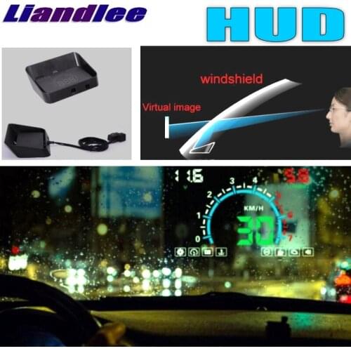 Liandlee HUD For HONDA S-MX UR-V Avancier Vezel XR-V WR-V Monitor Speed Projector Windshield Vehicle Head Up