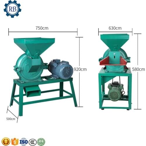 Best Price mini flour mill corn grinder grinding machine