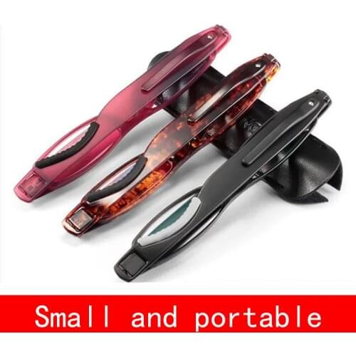 360 degree rotary reading glasses For men and womens fashion ultra light portable folding anti-fatigue reading glasses