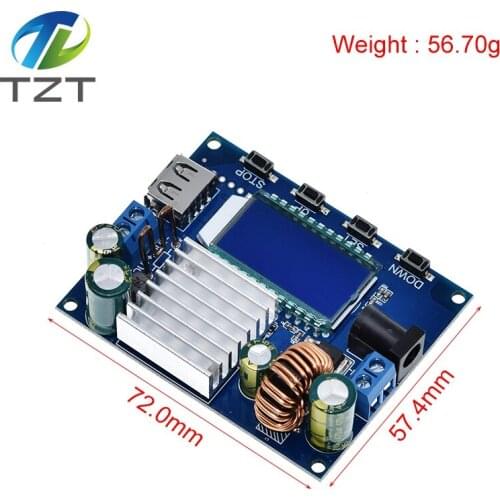 SK35L DC 0.6-30V 4A 35W 5V 6V 9V 12V 24V Boost/Buck CC CV Regulated Adjustable DC Power supply Module laboratory power supply