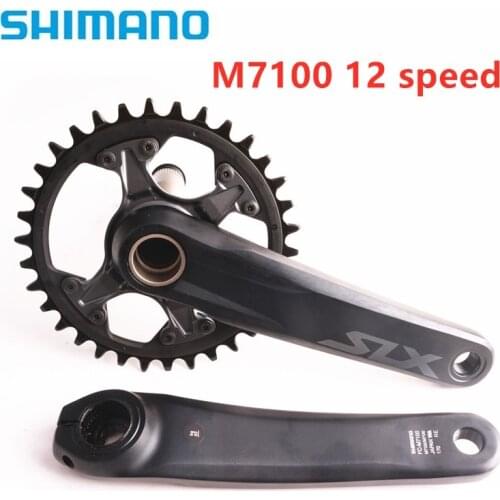 SHIMANO SLX M7100 DEORE M6100 170/175 32/34T Crankset 1X12S MTB Bicycle Bike 12 Speed Crankset Chainwheel