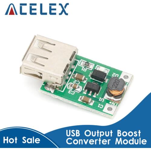 DC-DC 2V-5V to 5V 1200MA 1.2A Step-Up Booster USB Mobile Power Supply Module Lithium Battery Charger Board For Phone Camera