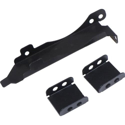 1 set Black Dual Fan Metal Rack PCI Slot Cover Bracket for 80-90mm J7J2 Video Card Cooling fan