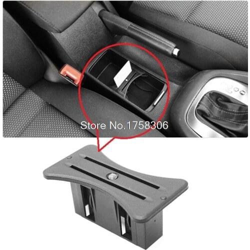 Center Car Card Holder with Coin Slot fit for VW GOLF6 MK6 GTI R20 Card holder