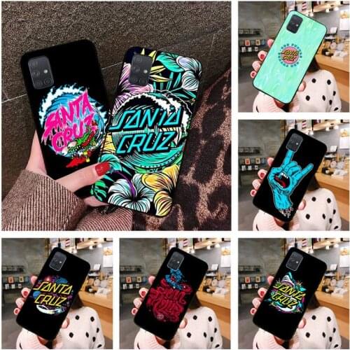Skateboard santas brand cruzs Phone Case For Samsung Galaxy A52 A21S A02S A12 A31 A81 A10 A30 A40 A50 A70 A80 A71 A51 5G