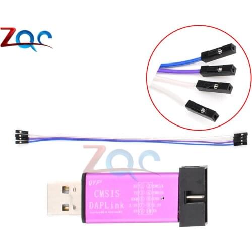 3.3-5V DAPLink Emulator Burner Support For HID Device SWD Download Keil MDK IAR Based On CMSIS-DAPLink Replace ST-Link V2