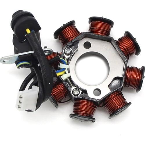 Motorcycle Ignition Magneto Stator Coil for Suzuki DRZ110 DR-Z110 2003-2005 Magneto Engine Stator Generator Coil