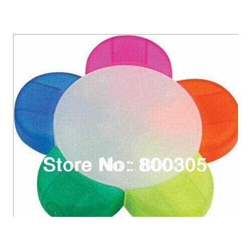 Creative flower color highlighter pen/mark pen/Promotion Gift /Fashion Style 10PCS/LOT