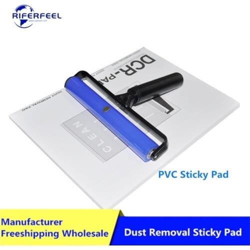 RIFERFEEL DCR-PAD 240mm*330mm Reusable Cleanroom Dust Sticky Removal Paper Pad For Cleaning Silicone Roller Accept OEM Printing