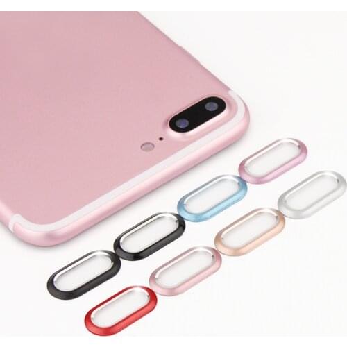 Luxury Rear Camera Lens Metal Protective Case Cover Ring Bumper For iPhone 7 8 Lens Protection Ring For iPhone 7 8 Plus