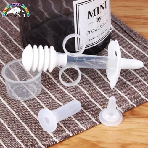12pcs Pet Dog Puppy Medicine Feeder Kitten Cat Medical Feeding Tools Silicone Gel Syringes Pet Milk Water Feeder