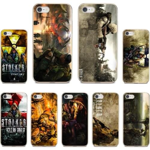 For Samsung Galaxy A9 A8 Star Lite A3 A5 A7 A6 Plus 2018 2015 2016 2017 stalker-clear-sky-Game-Pattern Silicone Skin Cover