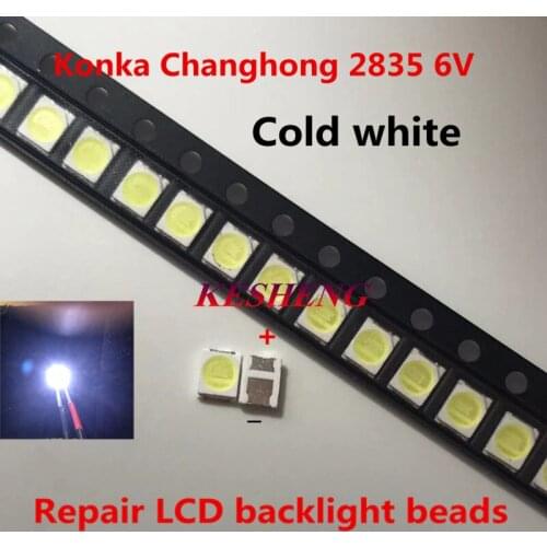 FOR maintenance Konka Changhong Amoi LCD TV backlight LED strip lights with the East Bay 1210 3528 2835 SMD LED beads 3000PCS 6V