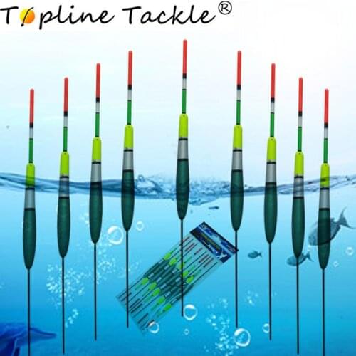 Topline Tackle fishing floats night EVA Luminous led set bobber glowing float buoy For carp Fishing Accessories